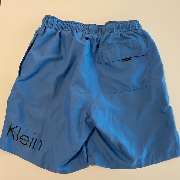 🔵Calvin Klein Swim Trunks Shorts Logo - Picture 2 of 5